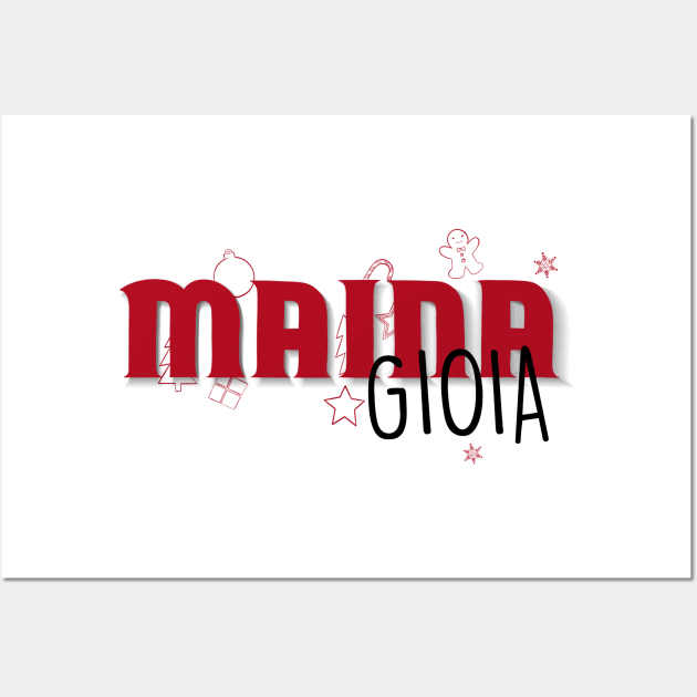 Mai na gioia! Wall Art by MiniMao design